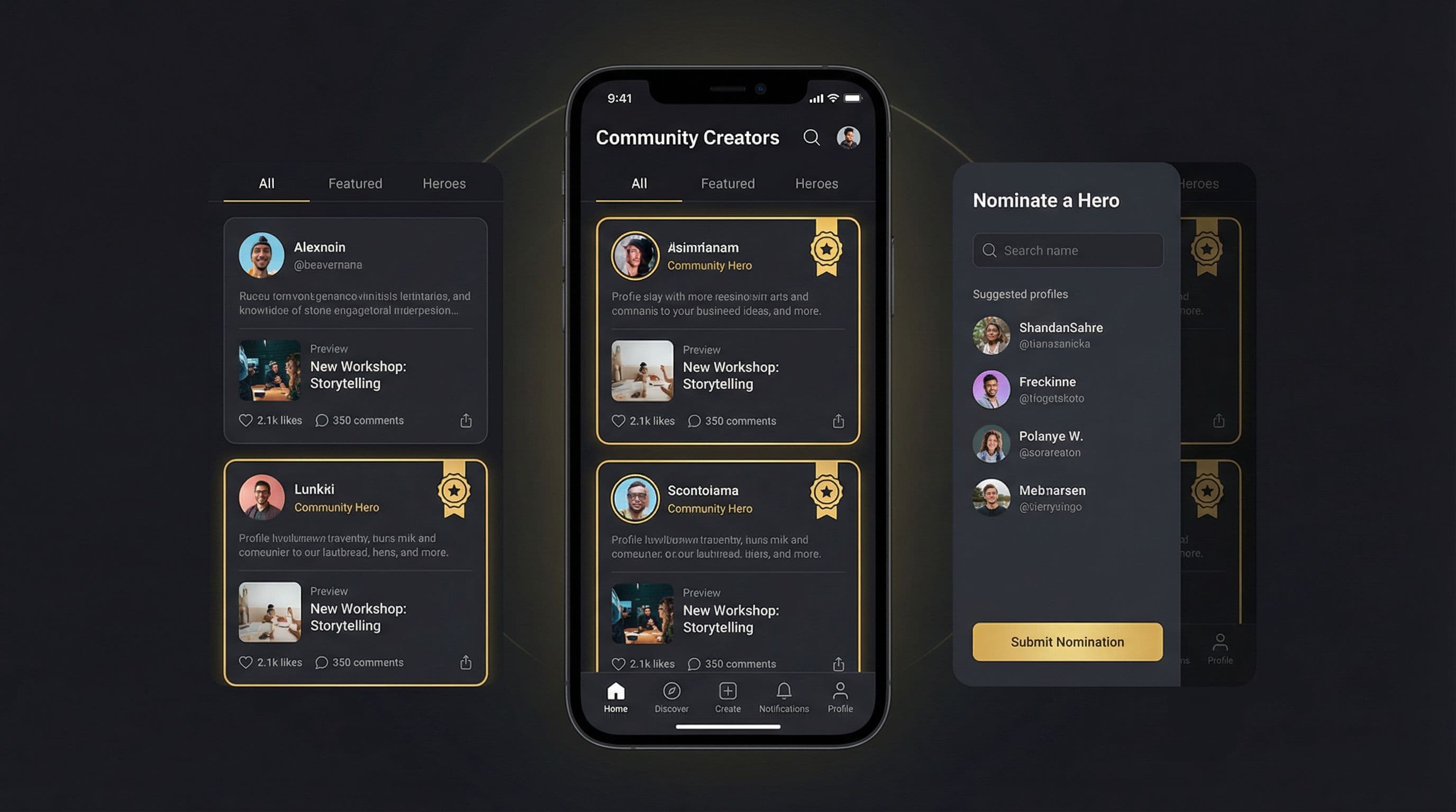 Jewish creator content feed showcasing diverse community voices